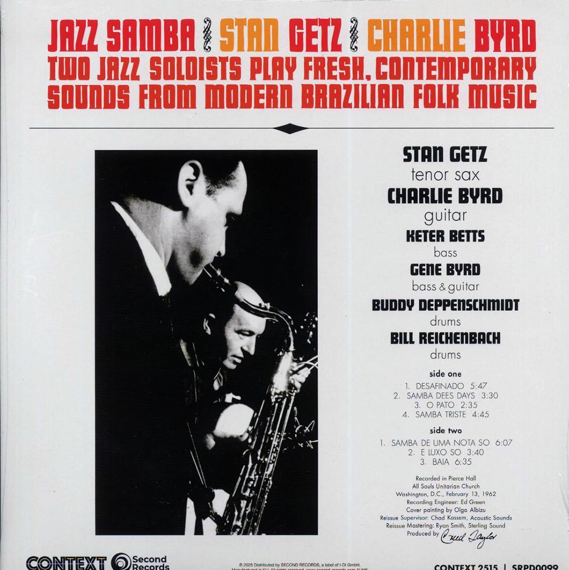 Stan Getz, Charlie Byrd - Jazz Samba