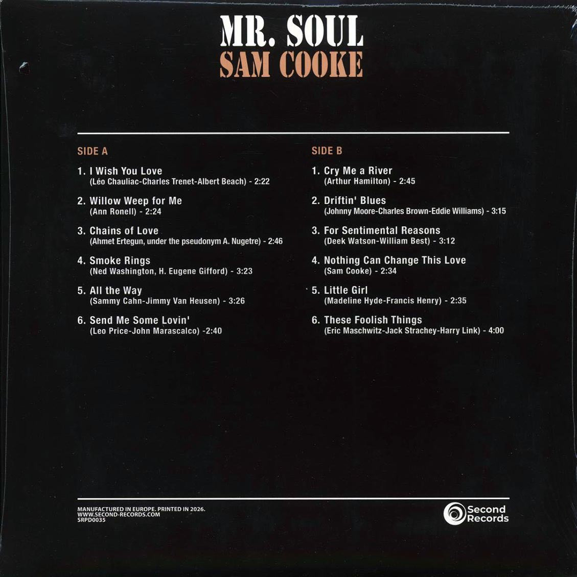 Sam Cooke - Mr. Soul