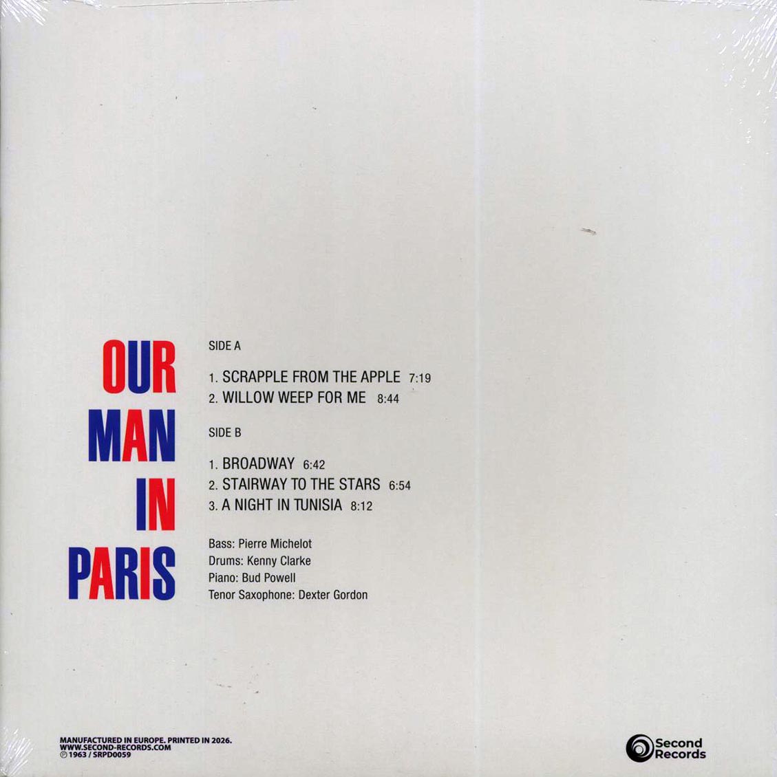 Dexter Gordon - Our Man In Paris