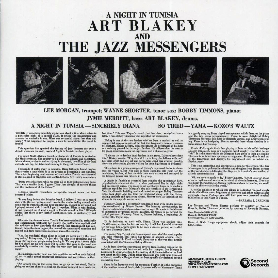 Art Blakey & The Jazz Messengers - A Night In Tunisia
