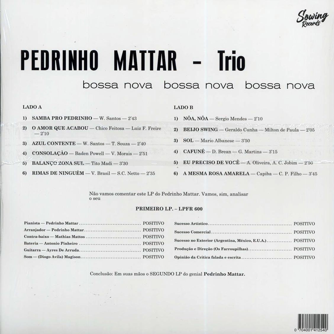 Pedrinho Mattar Trio - Bossa-Nova Bossa-Nova Bossa-Nova