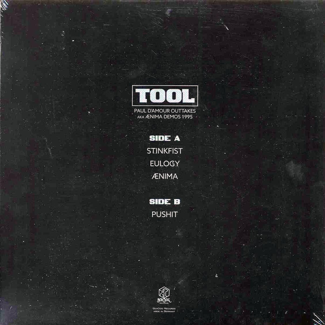 Tool - Paul D'amour Outtakes, Aenima Demos 1995