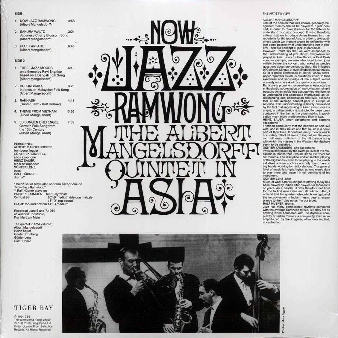 The Albert Mangelsdorff Quintet - Now Jazz Ramwong
