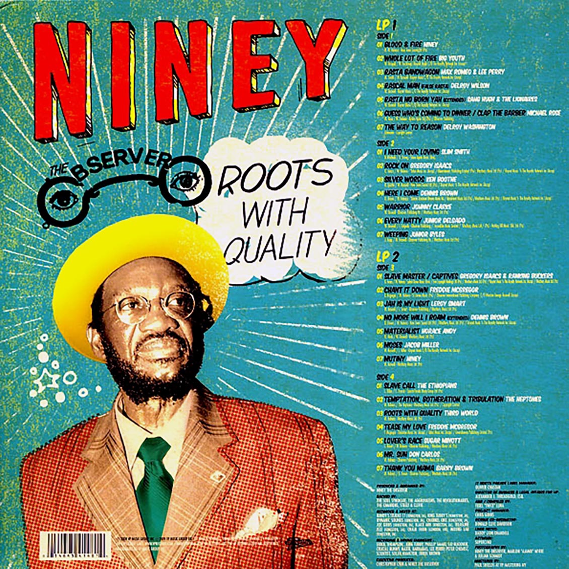 Jacob Miller, Horace Andy, Barry Brown, Don Carlos, Etc. - Niney The Observer Roots With Quality: Reggae Anthology