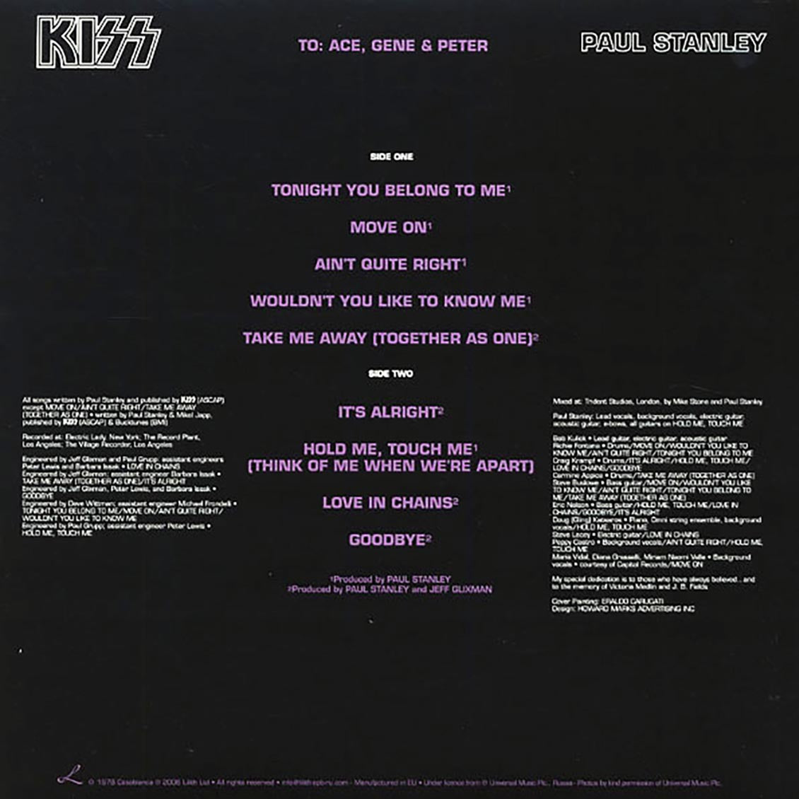 Kiss - Paul Stanley