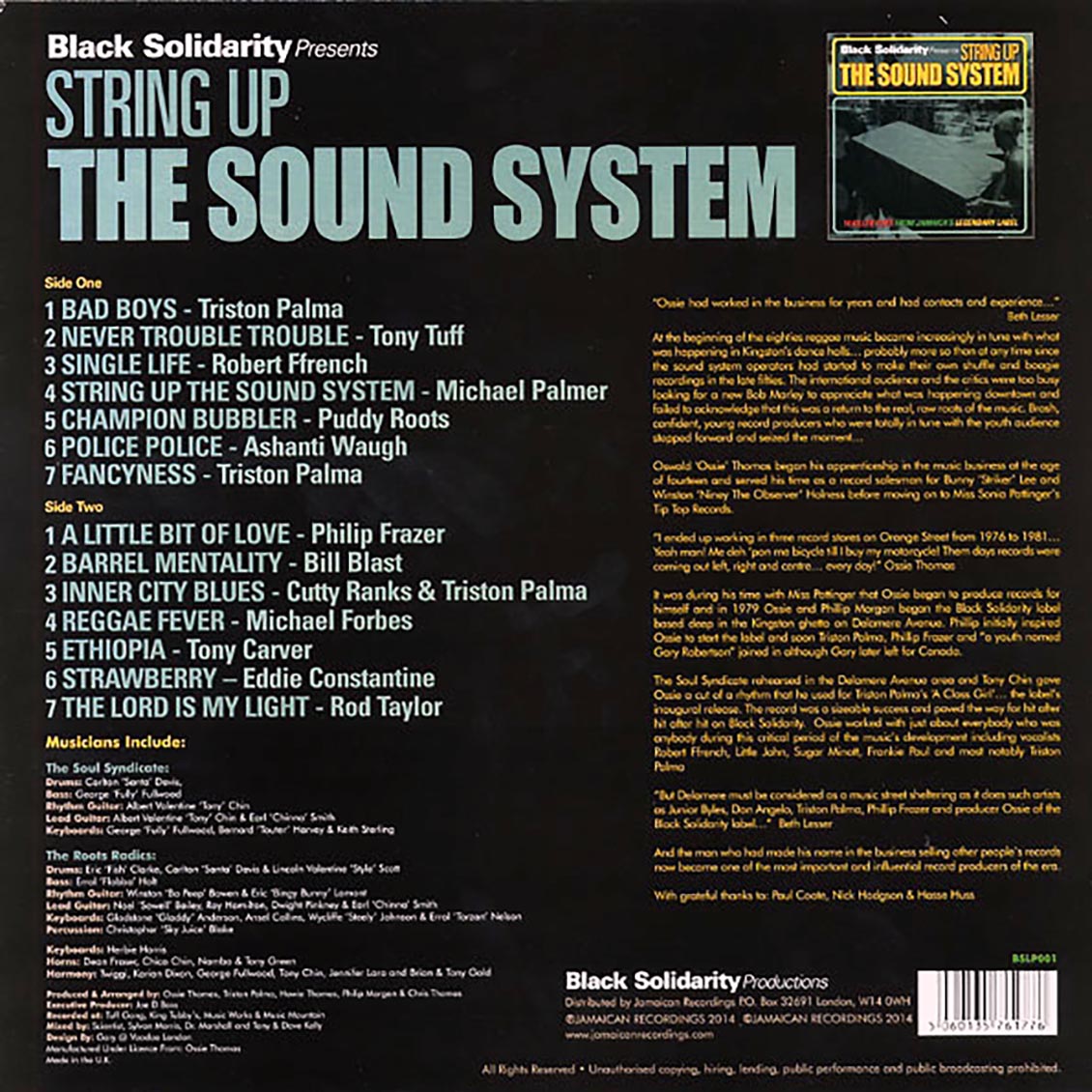 Rod Taylor, Triston Palmer, Ashanti Waugh, Etc. - String Up The Sound System