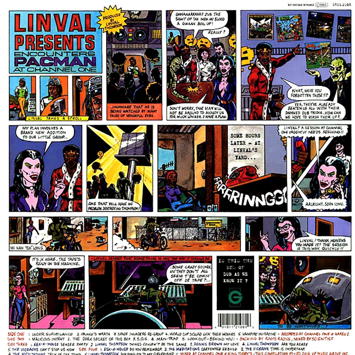Scientist - Linval Presents Encounters Pac-Man + Bonus Vocals Album