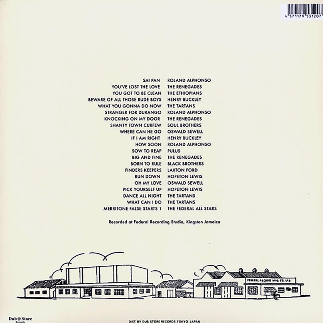 Hopeton Lewis, The Ethiopians, The Renegades, Etc. - Merritone Rock Steady 1: Shanty Town Curfew 1966-1967