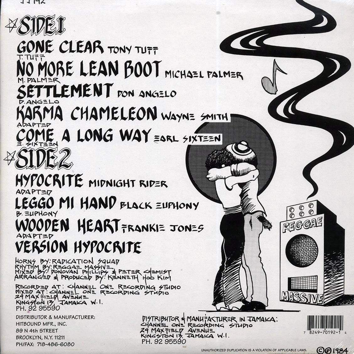 Wayne Smith, Tony Tuff, Don Angelo, Michael Palmer, Etc. - Hypocrite Inna Dance Hall Style