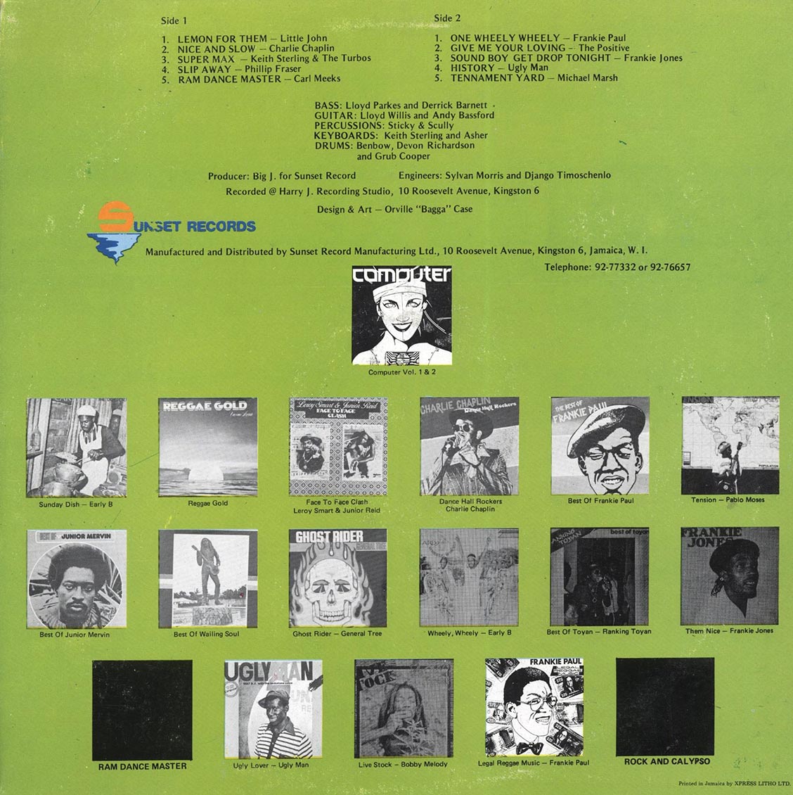 Carl Meeks, Charlie Chaplin, Uglyman, Little John, Etc. - Ram Dance Master