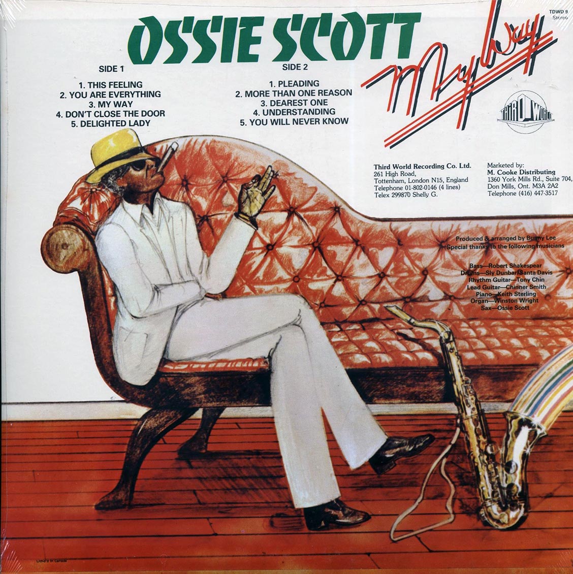 Ossie Scott - My Way