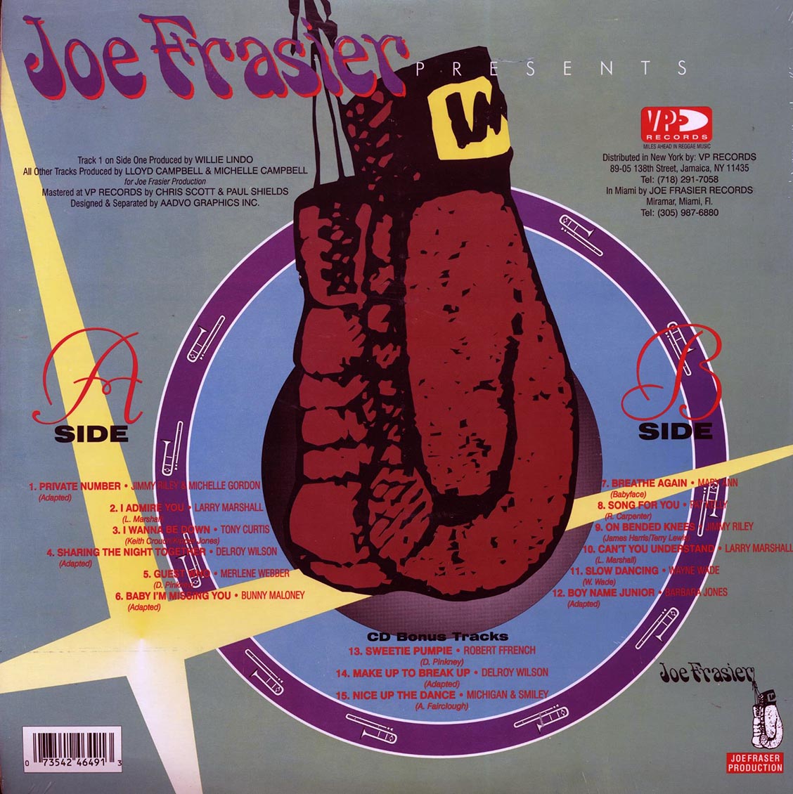 Robert Ffrench, Delroy Wilson, Wayne Wade, Jimmy Riley, Etc. - Joe Frasier Presents