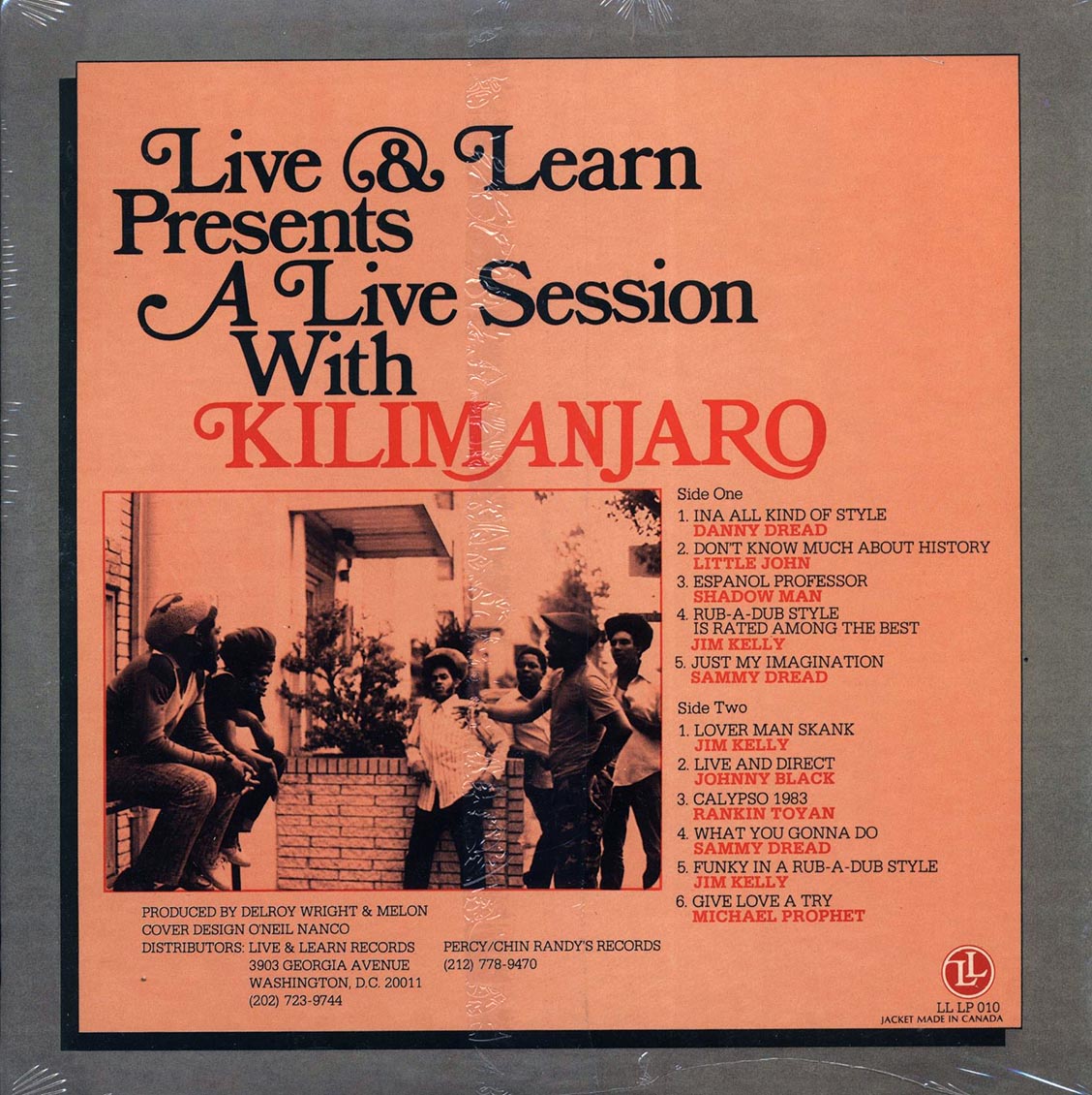 Danny Dread, Sammy Dread, Jim Kelly, Shadow Man, Johnny Black, Etc. - A Live Session With Kilimanjaro