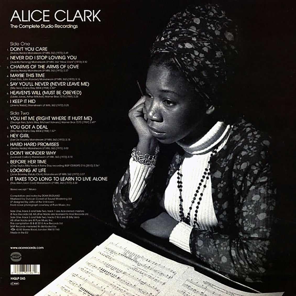 Alice Clark - The Complete Studio Recordings