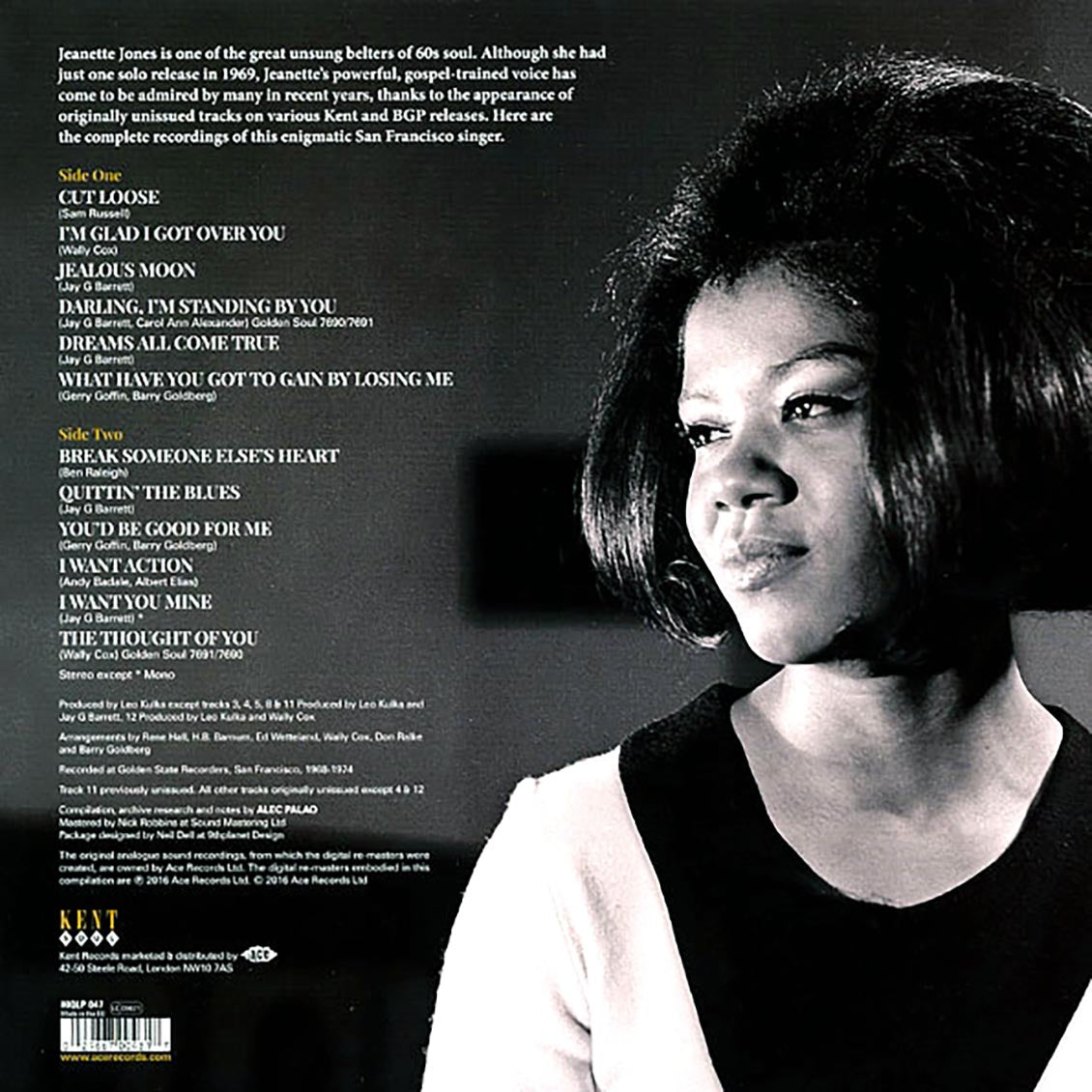 Jeanette Jones - Dreams All Come True