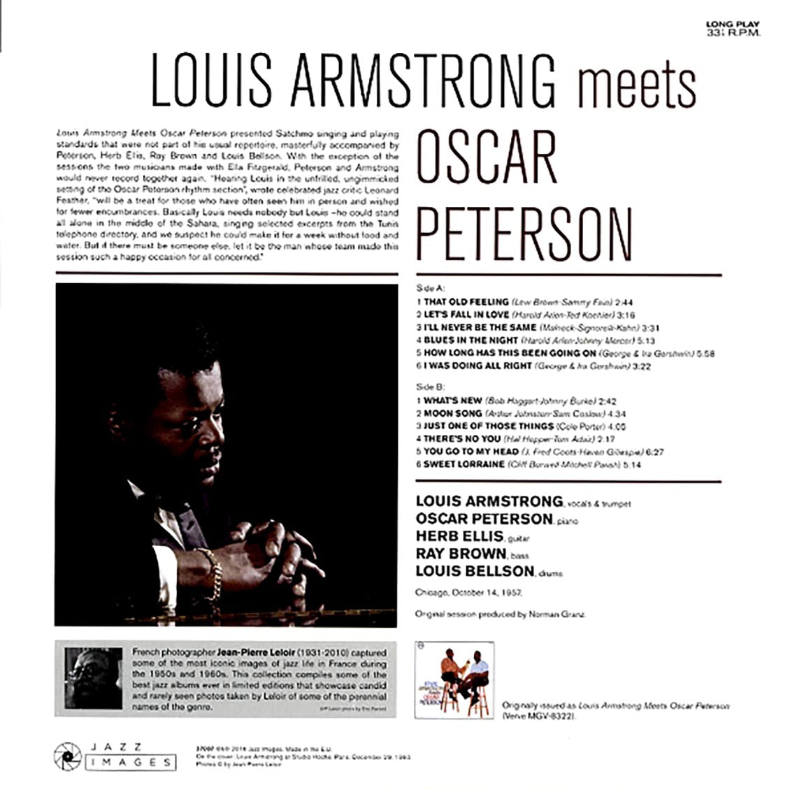 Louis Armstrong - Louis Armstrong Meets Oscar Peterson