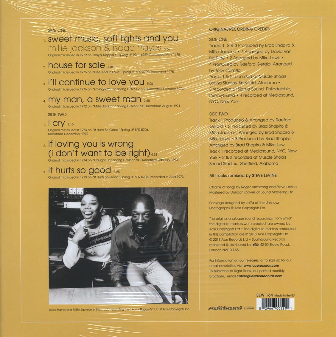 Millie Jackson - Exposed: The Multi-track Sessions Mixed By Steve Levine