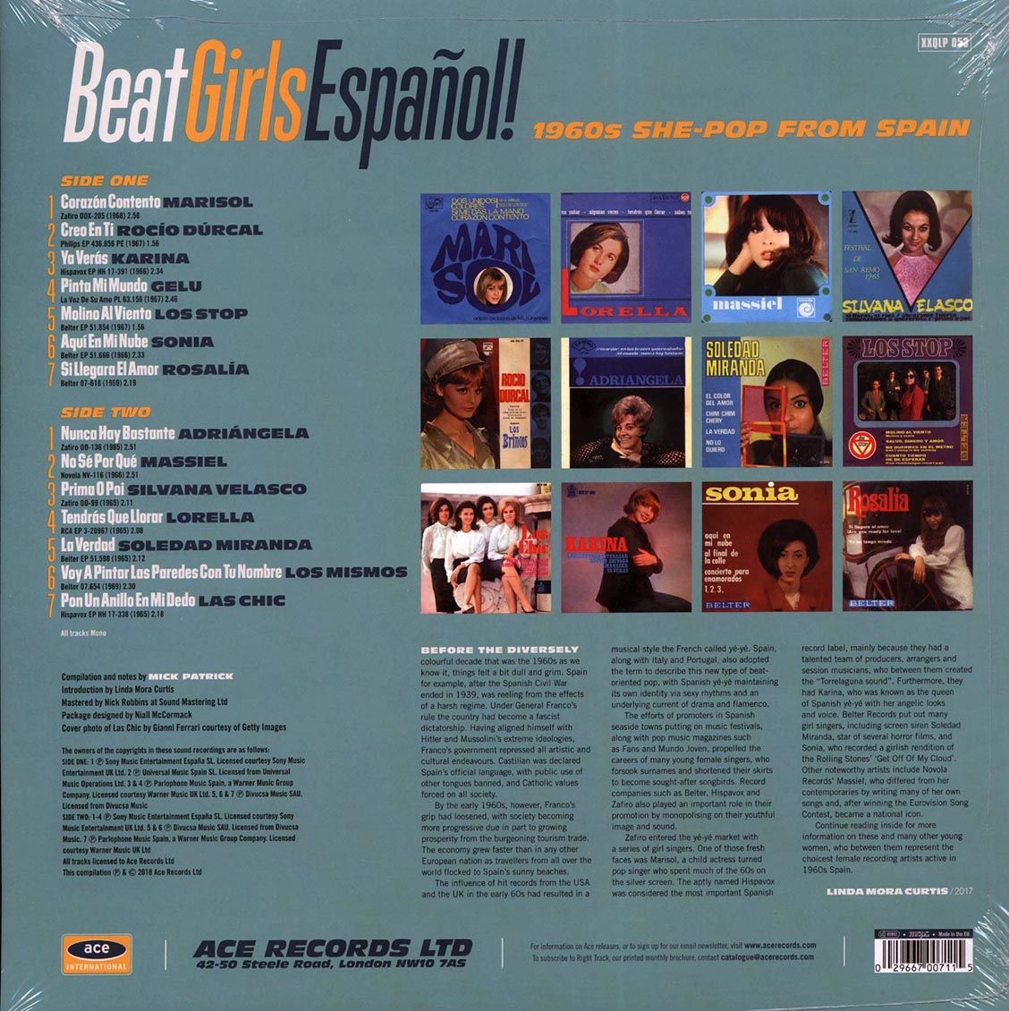 Marisol, Los Stop, Karina, Las Chic, Etc. - Beat Girls Espanol! 1960s She-Pop From Spain