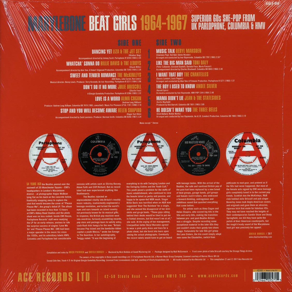 Liza & The Jet Set, The Three Bells, The Chantelles, Etc. - Marylebone Beat Girls 1964-1967