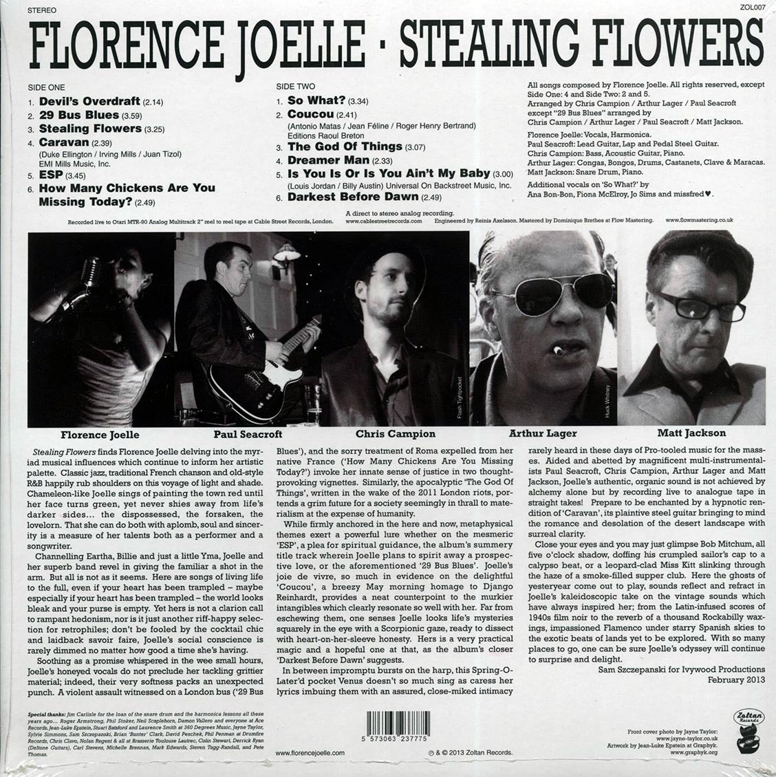 Florence Joelle - Stealing Flowers