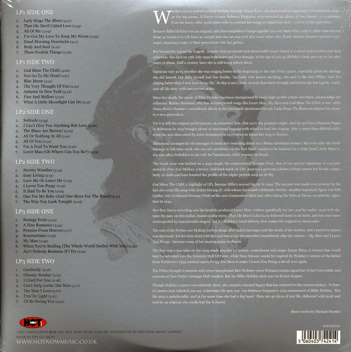 Billie Holiday - The Platinum Collection