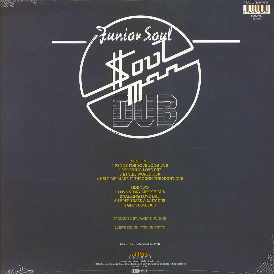 Junior Soul - Soul Man Dub