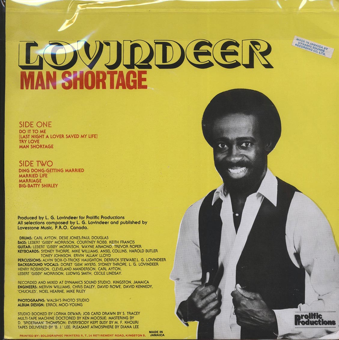 Lovindeer - Man Shortage