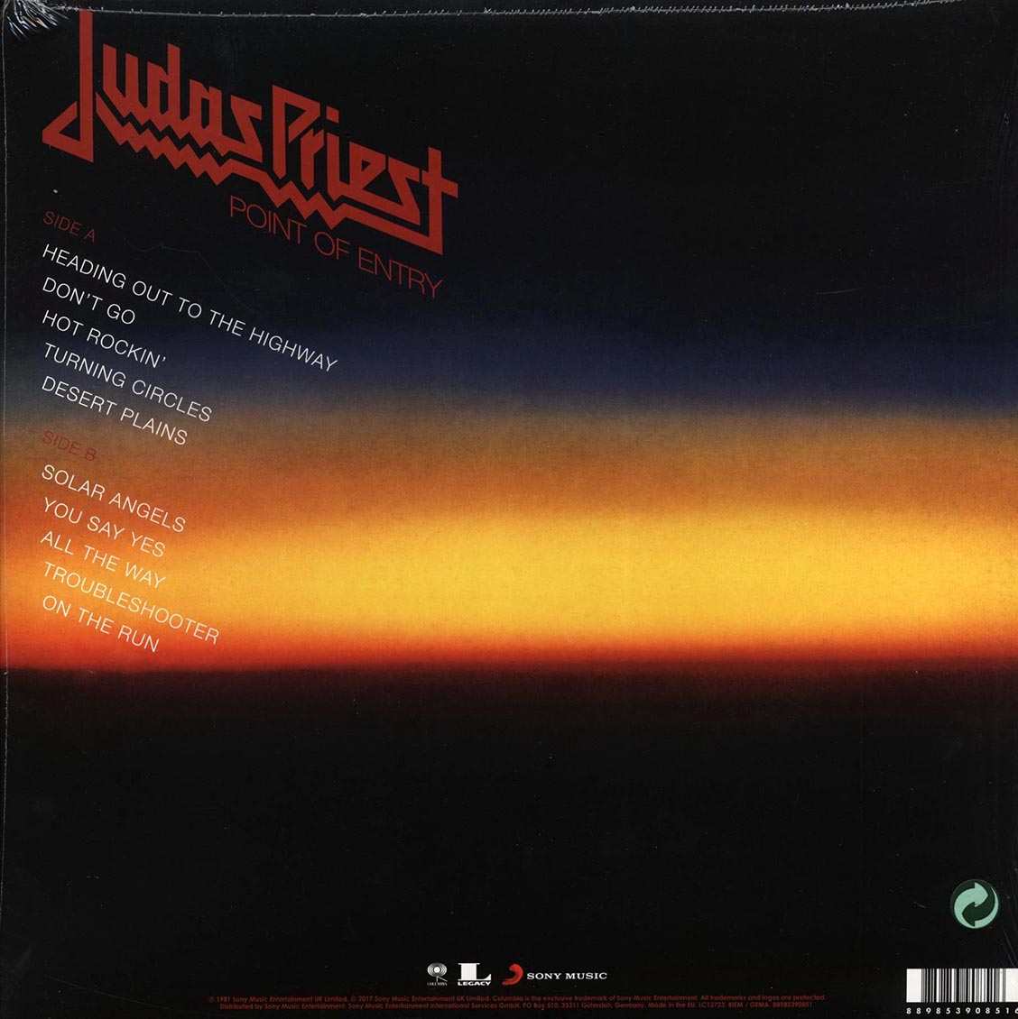Judas Priest - Point Of Entry