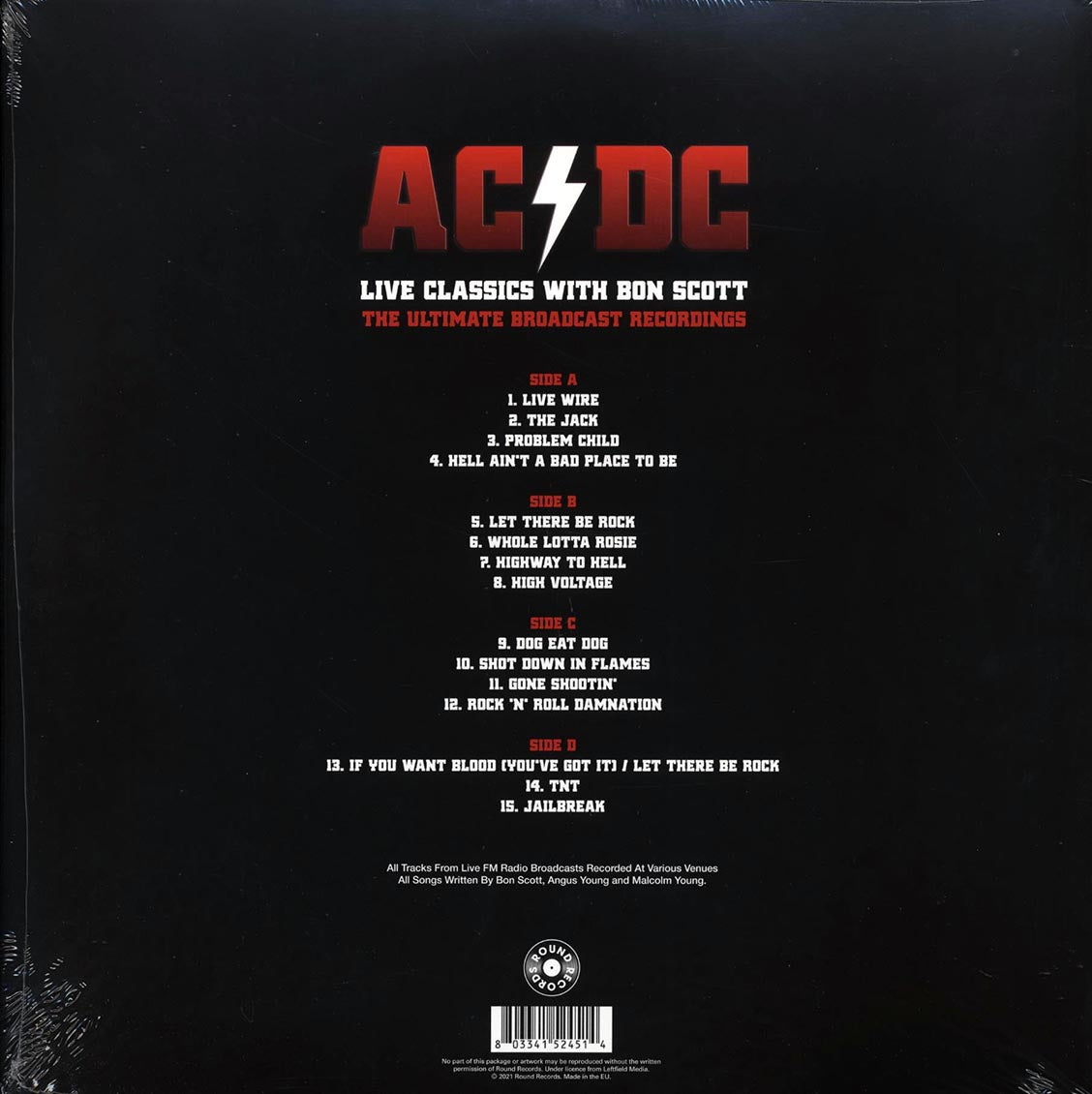 AC/DC - Live Classics With Bon Scott: The Ultimate Broadcast Recordings