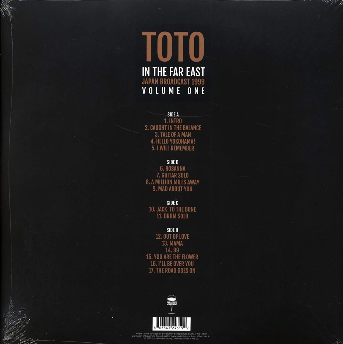 Toto - In The Far East Volume 1: Japan Broadcast 1999