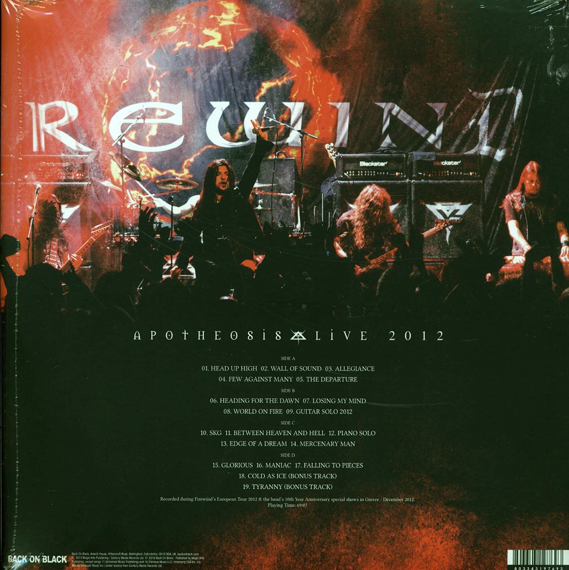 Firewind - Apotheosis: Live 2012