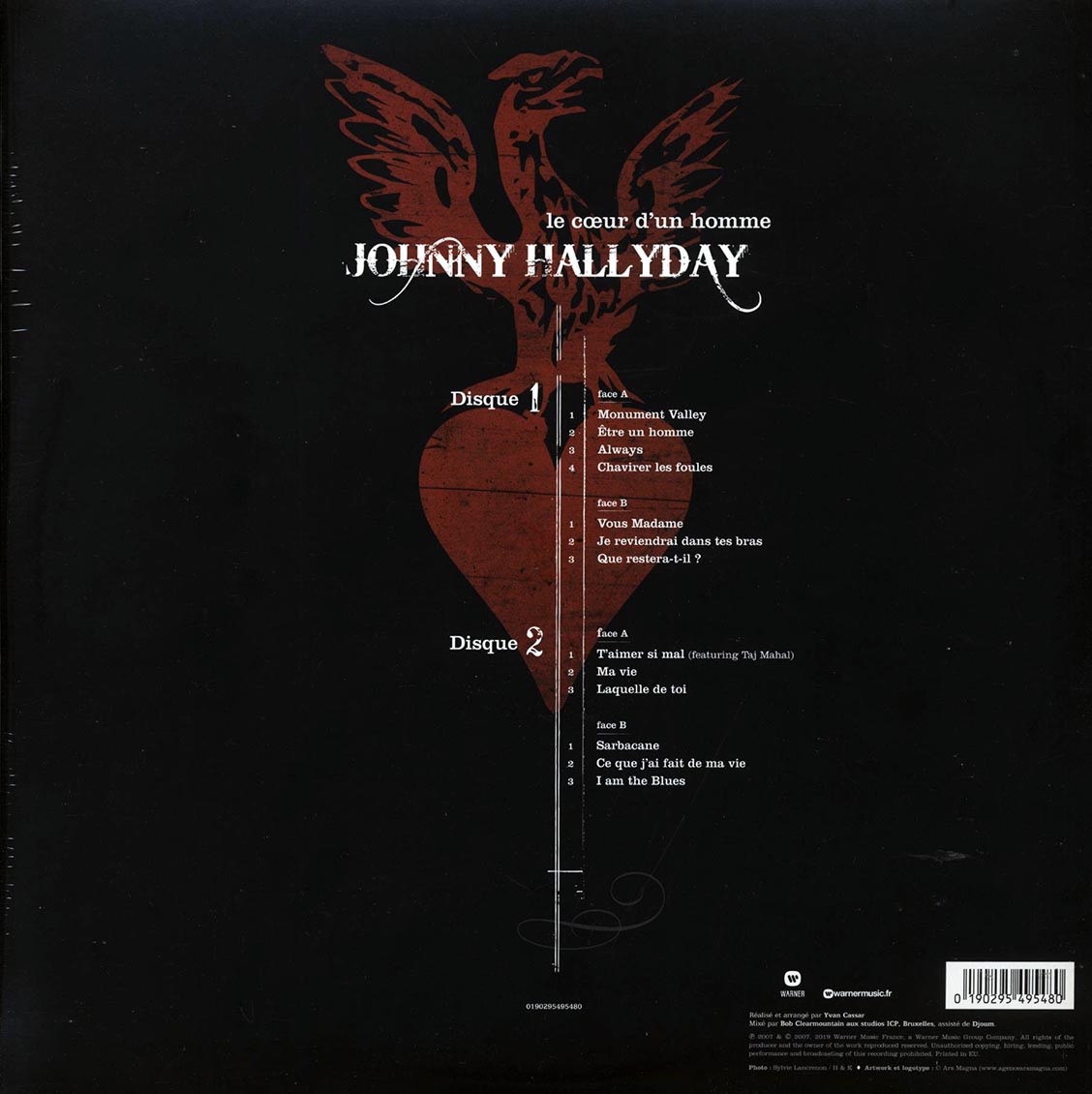 Johnny Hallyday - Le Coeur D'Un Homme