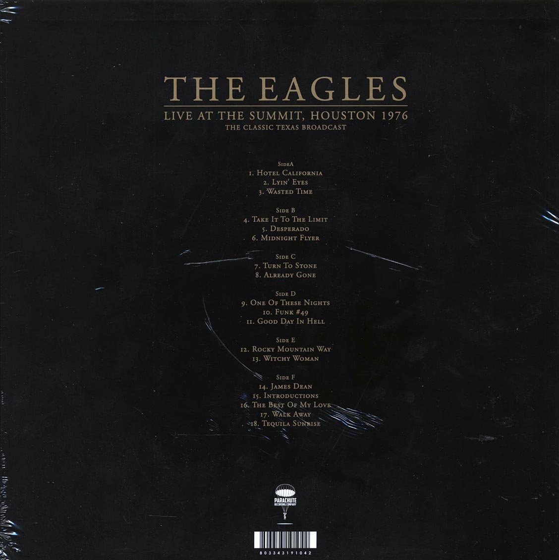 Eagles - Live At The Summit, Houston 1976
