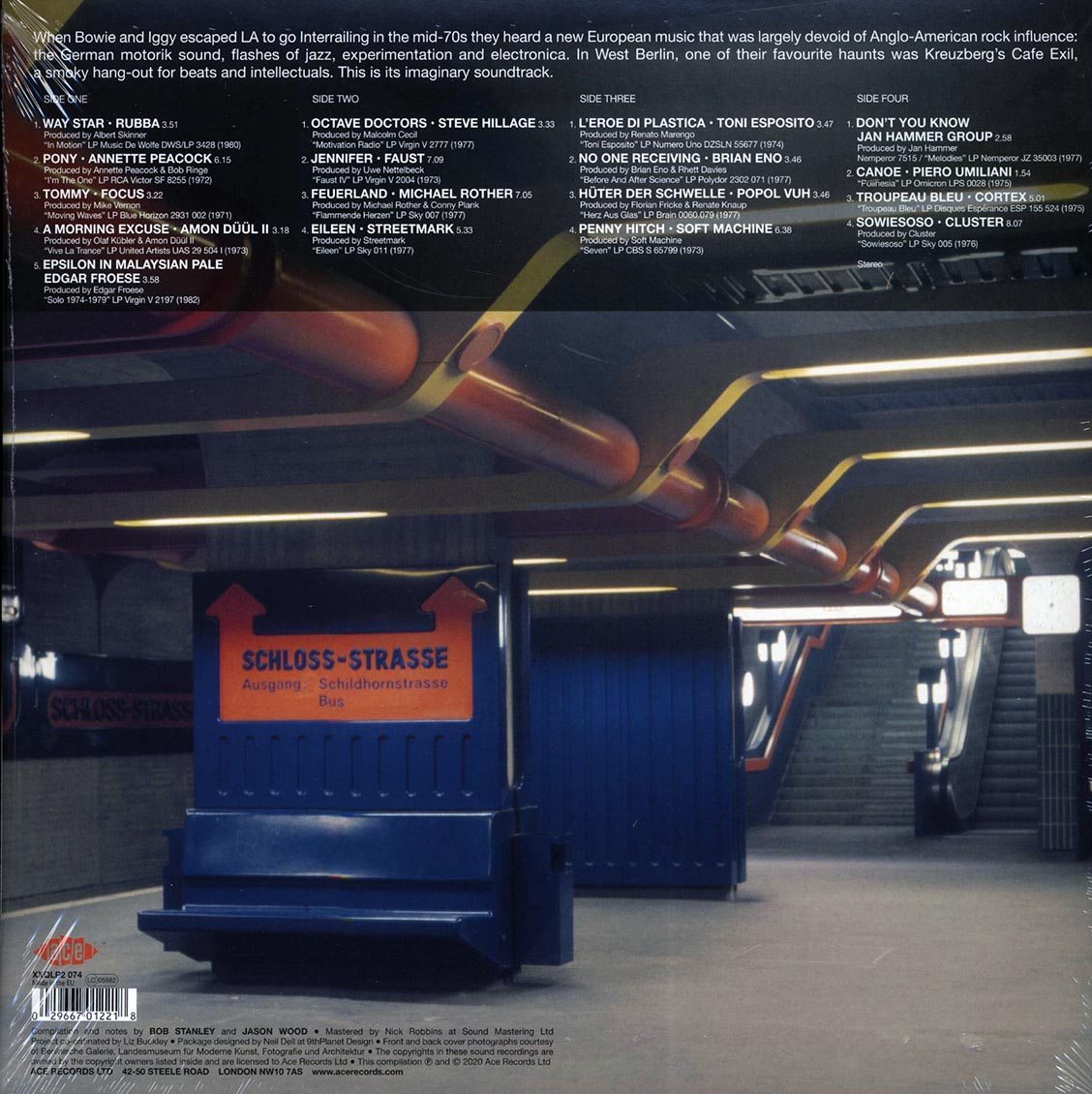 Brian Eno, Soft Machine, Popol Vuh, Faust, Etc. - Cafe Exil: New Adventures In European Music 1972-1980