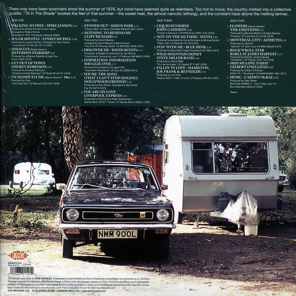 Jefferson Starship, 10CC, Steve Miller Band, David Ruffin, Etc. - Bob Stanley Presents 76 In The Shade
