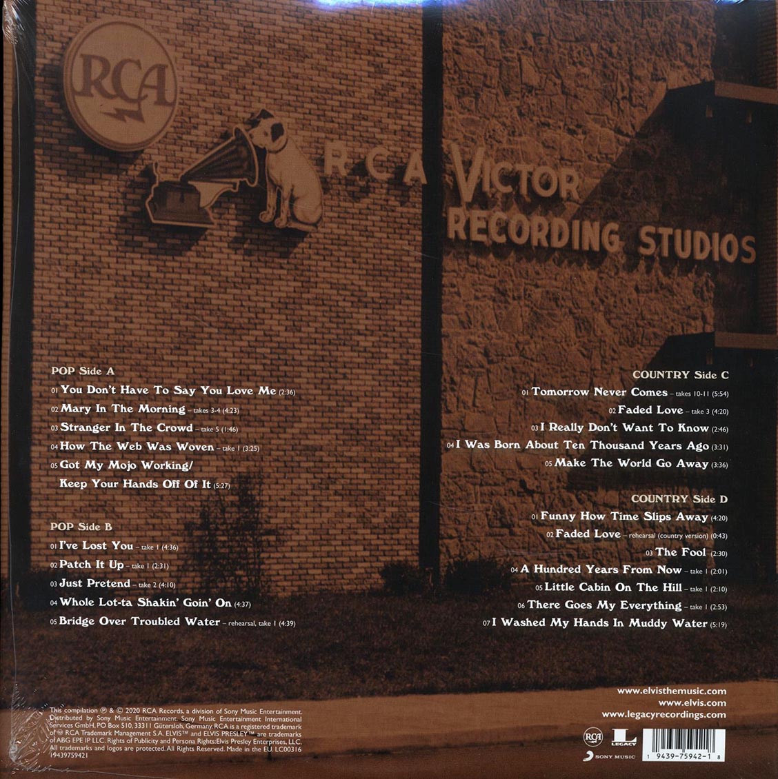 Elvis Presley - From Elvis To Nashville
