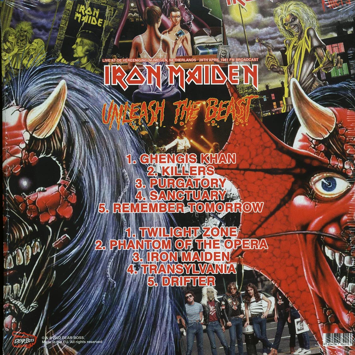 Iron Maiden - Unleash The Beast: Live At De Vereeniging Nijmegen, Netherlands 28th April 1981 FM Broadcast