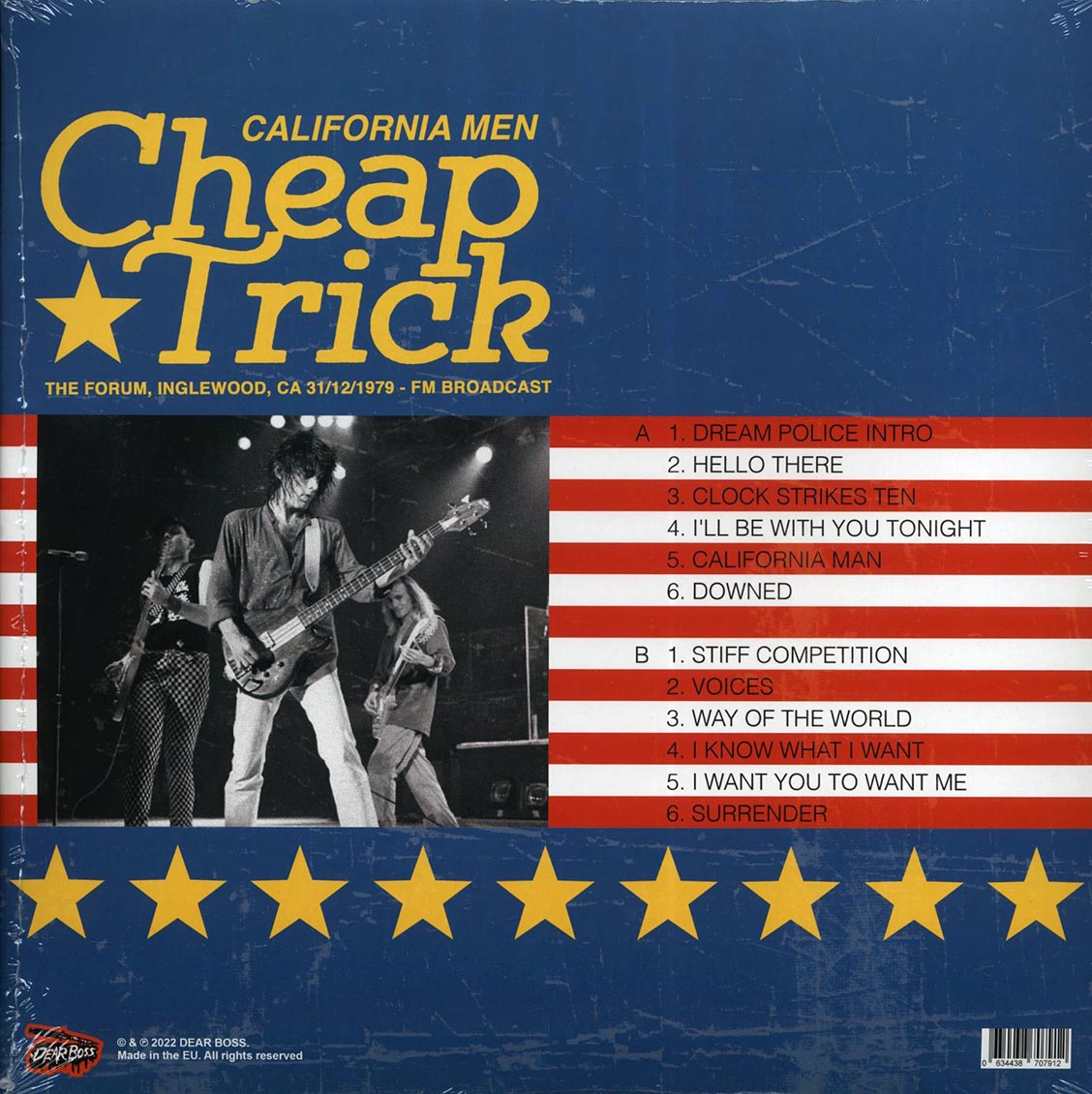 Cheap Trick - California Men: The Forum, Inglewood, CA 31/12/1979 FM Broadcast
