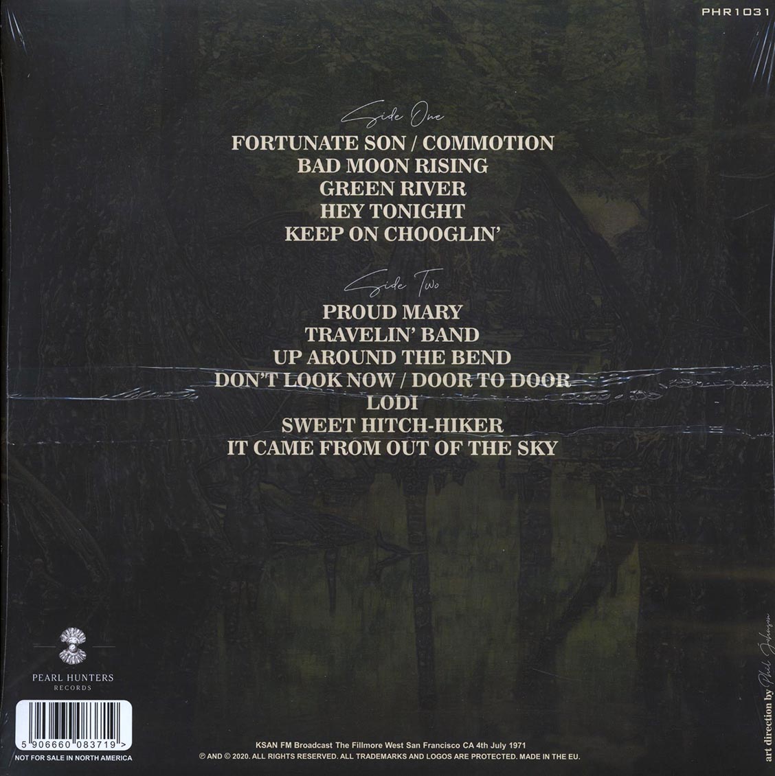 Creedence Clearwater Revival - Swamp Rockin': Live Radio Broadcast, KSAN FM, The Fillmore West, San Francisco, July 4th, 1971