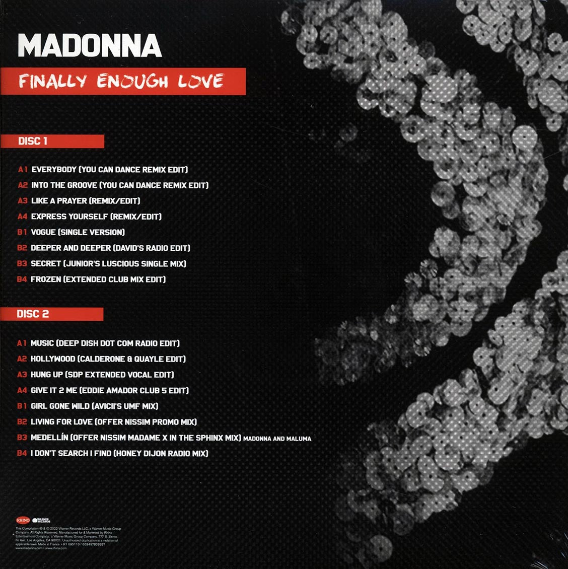 Madonna - Finally Enough Love