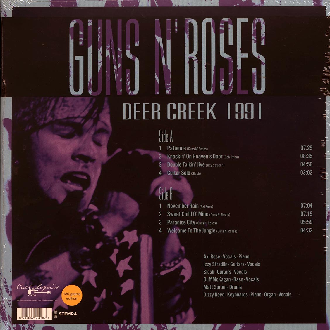 Guns N' Roses - Deer Creek 1991: Noblesville, Indiana