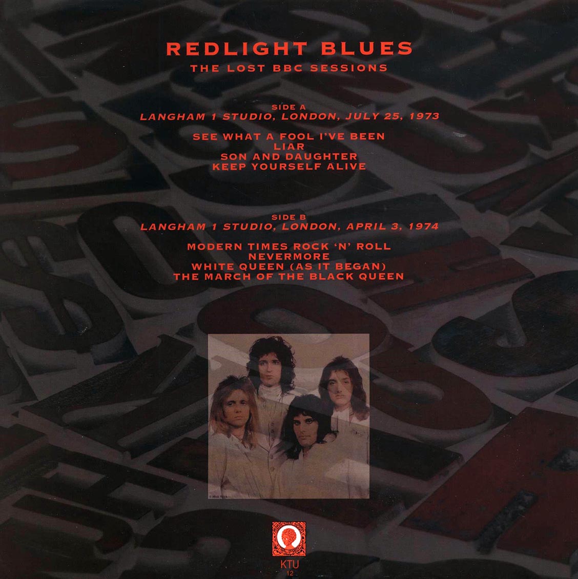 Queen - Redlight Blues: The Lost BBC Sessions