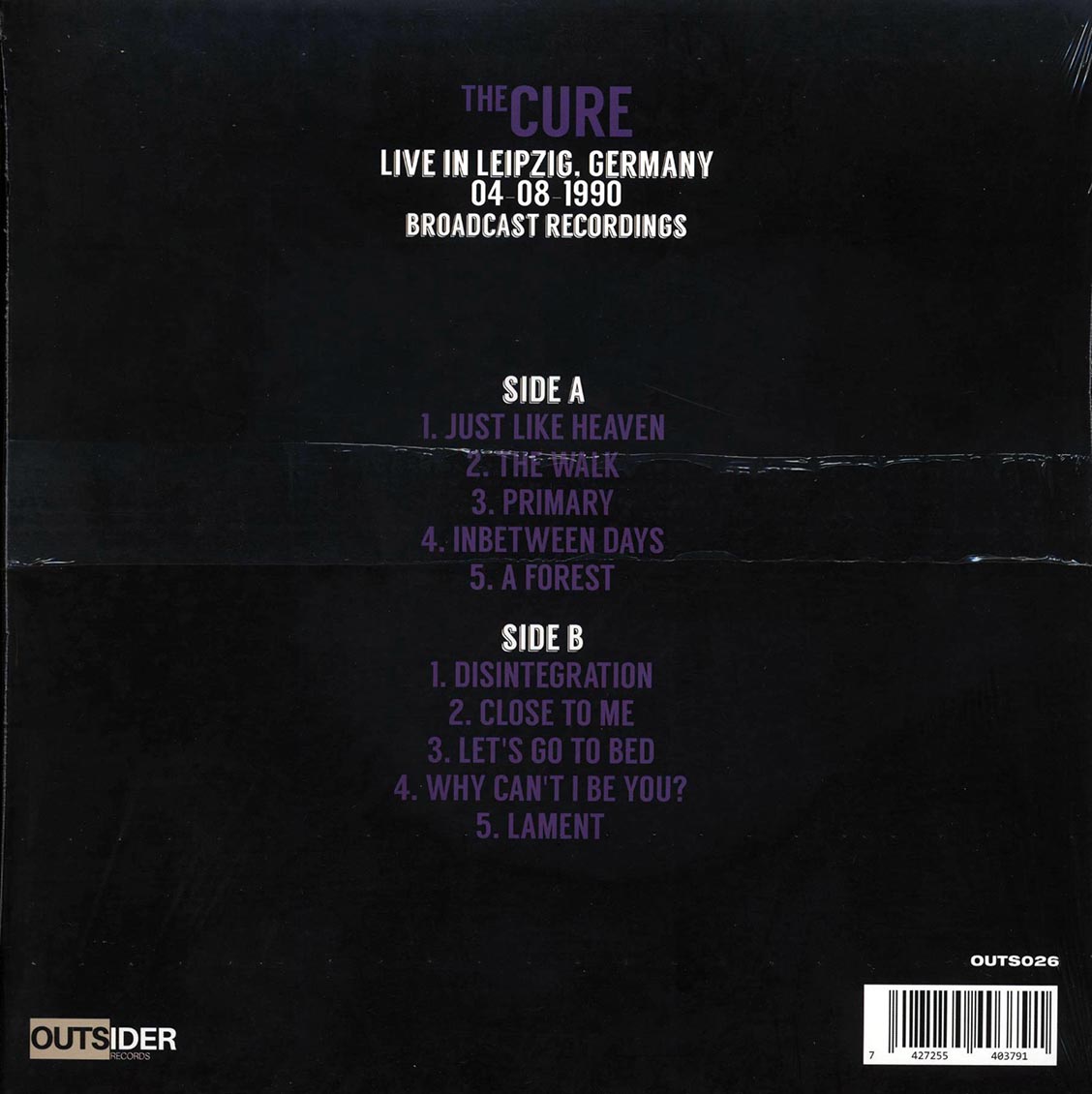 The Cure - A Lullaby In Leipzig Volume 2