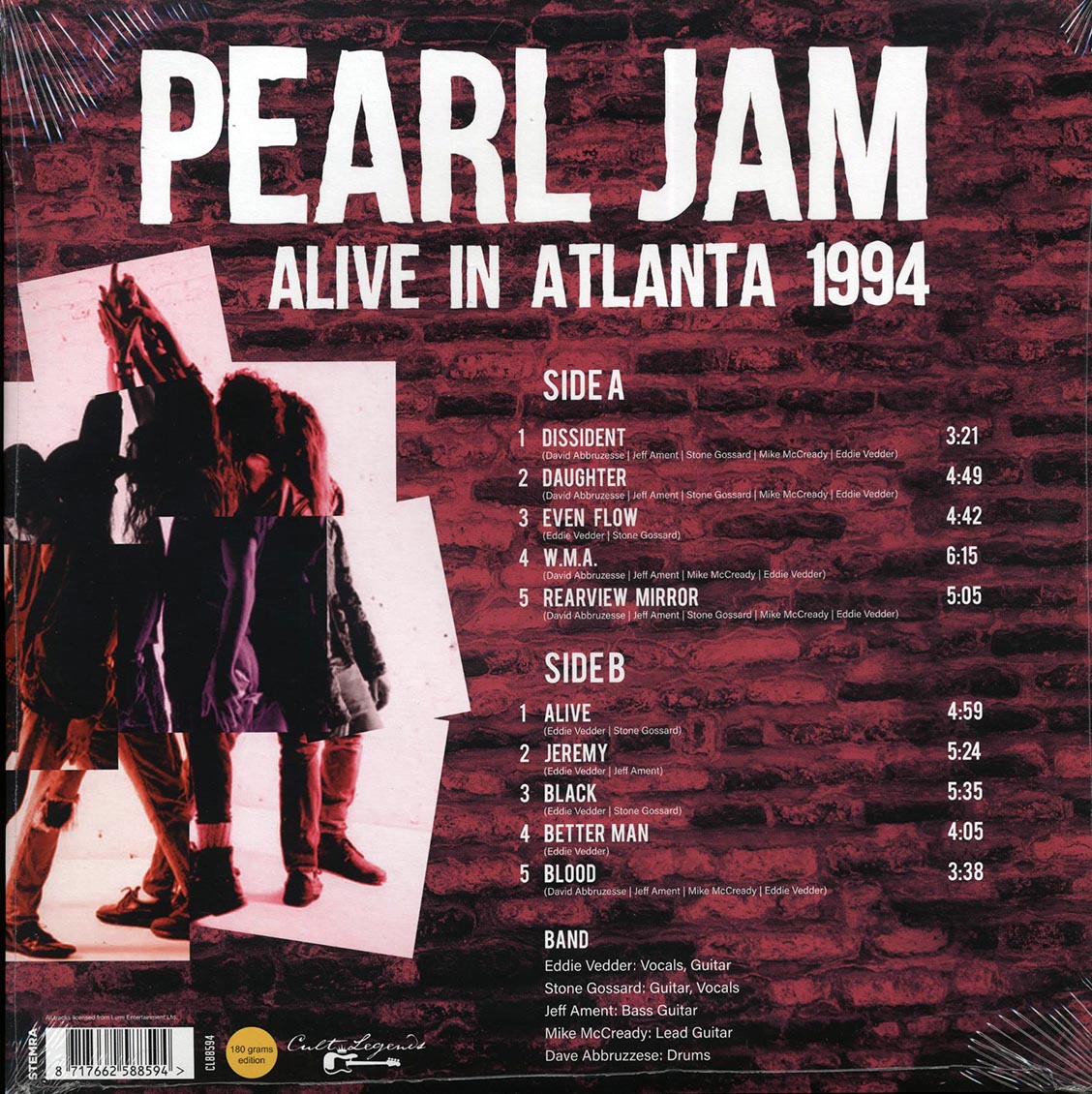 Pearl Jam - Alive In Atlanta 1994