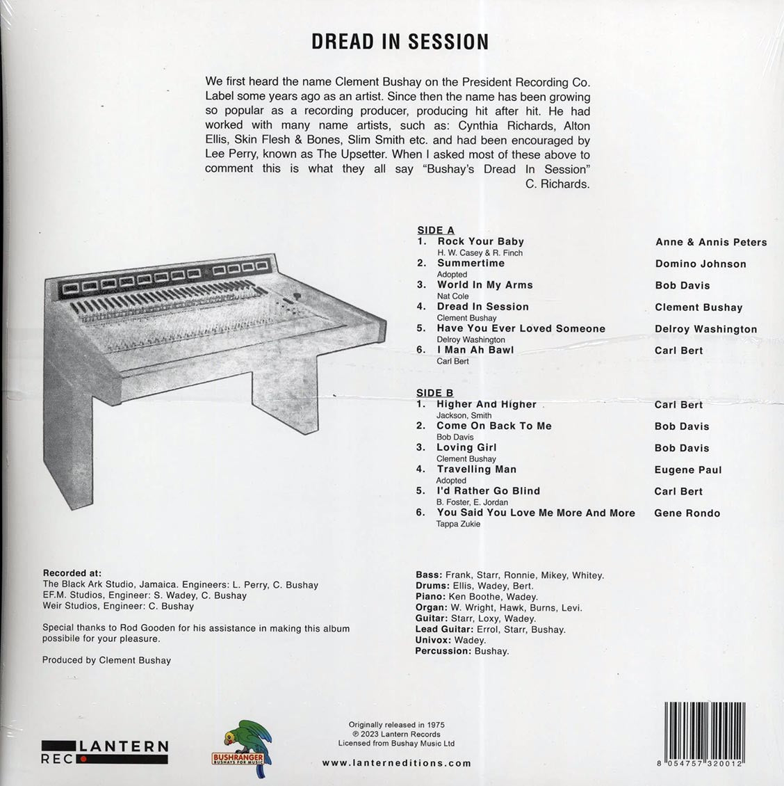 Clement Bushay, Delroy Washington, Lee Perry, Etc. - Dread In Session