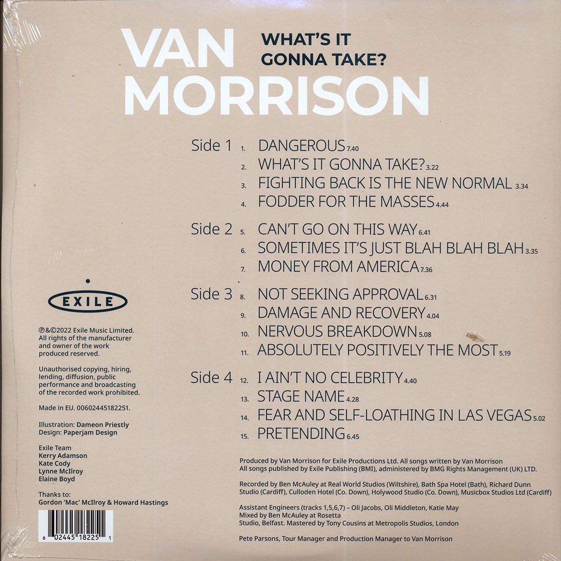 Van Morrison - What's It Gonna Take?
