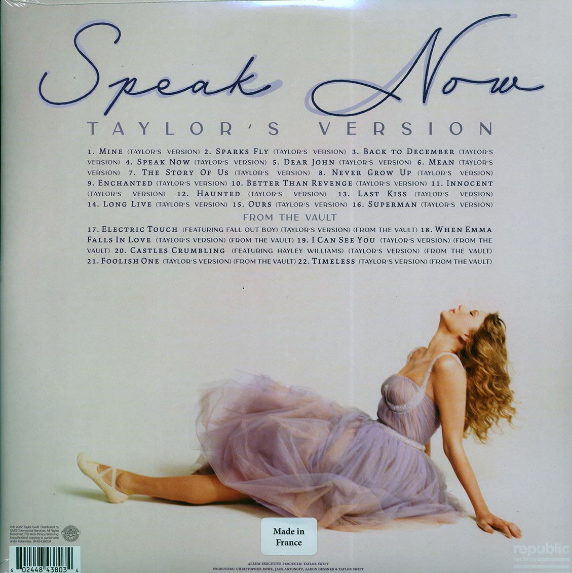 Taylor Swift - Speak Now (Taylor's Version)