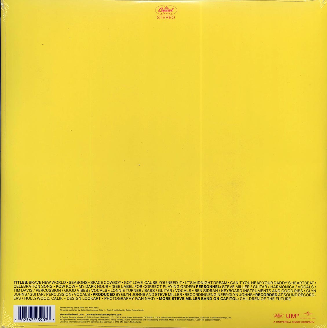 Steve Miller Band - Brave New World