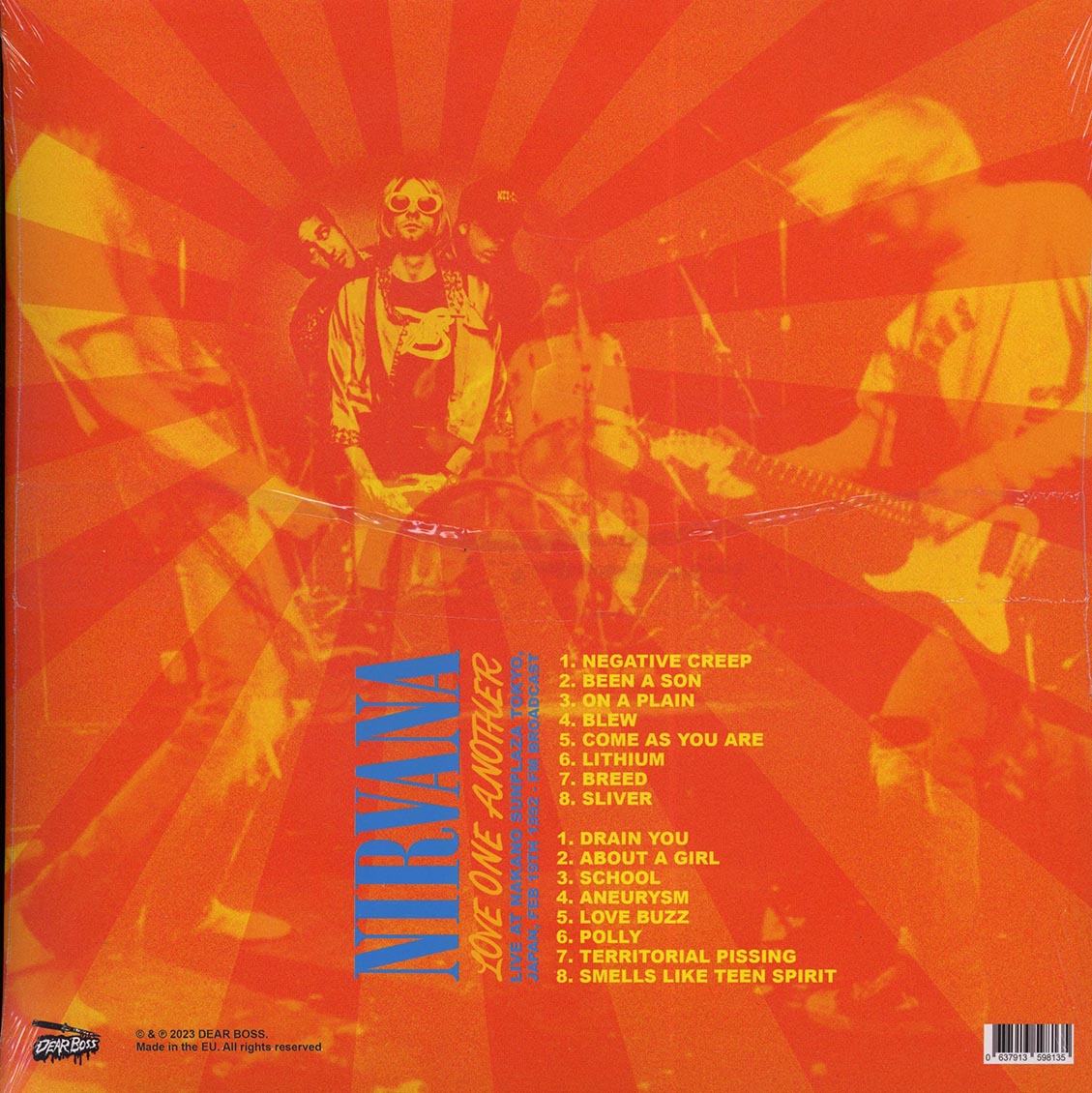 Nirvana - Love One Another: Live Nakano Sunplaza Tokyo, Japan, February 19th, 1992