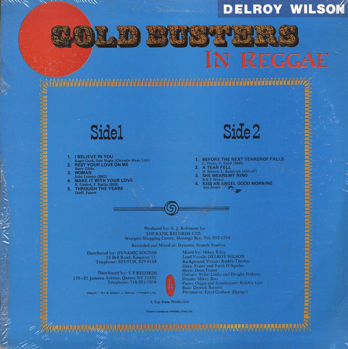 Delroy Wilson - Gold Busters In Reggae